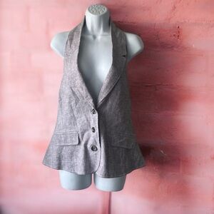 7th Avenue Elegant Gray Women's Vest